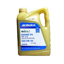 쉐보레B 알페온 엔진오일 SAE 5W30 GEN3 3.8L P93747741