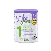 호주 버브즈 유기농 풀을 먹인 조제 분유 포뮬러 스테이지 2 (6~12개월) Bubs Organic Grass Fed Formula Stage 2 800g﻿, 1.스테이지 1