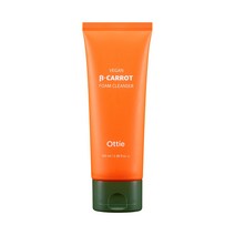 오띠 비건 비타-캐롯 폼 클렌저, 1개, 100ml
