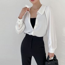 러블리감성 / 봄옷 비즈 블라우스 셔츠