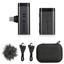 Sevenoak SKM-W1 2.4GHz 미니 콘덴서 무선 Lavalier 마이크 PC 모바일 핸드폰 안드로이드 라이브 스트리밍, 01 SKM-W1U