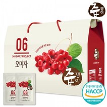 즙쟁이 오미자즙 1박스 30포