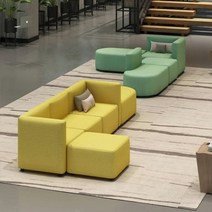 DIPYLON 모듈 조각쇼파 대기실 휴게실 사무실 세트, B