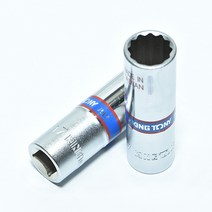 킹토니 1/2인치 롱핸드소켓/복스/복수알 12각 17mm