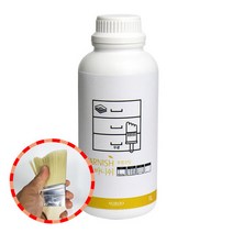 노루 하우홈 페인트 마감용 수성 바니쉬 무광 1L+스터비붓, 단품