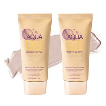 자황수 워터 글로스 아쿠아 수분 보습 비비크림 bb크림 50ml, 2개(할인)