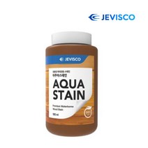 제비스코 아쿠아스테인 0.5L 목제용페인트 친환경 수성페인트, 아쿠아스테인 마호가니색(0.5L)
