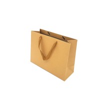 무지 크라프트 종이 선물백 가로형 중, 6개