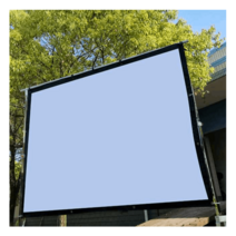 초대형 HD 커튼형 빔프로젝터 스크린 200인치, 150인치 16l9 3.3x1.85m