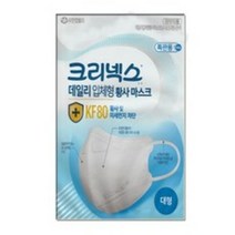 크리넥스 데일리 입체형 마스크 KF80 황사마스크, 단품
