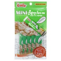 몽실이푸드 더캣츠 미니베로베로5p[5종 믹스]x5봉, 미니베로베로믹스