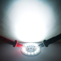 LED 백라이트 칩 비즈 전구 램프 12v 9W 12W 15W 18W 베이스 플레이트 smd 3030 밝은 조명 보드 다운라이트 화이트 5 개, 01 Cold White, 18W 5pcs