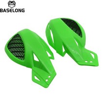 오토바이 핸드 가드 프로텍터 가와사키 스즈키 혼다 야마하 M SX EXC XCW SMR 모토 더트 바이크 ATVS 22mm, 그린, 01 green