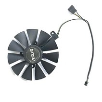 ASUS AREZ GeForce GTX1060 1070 게임 OC 그래픽 카드 용 T129215SU PLD09210S12HH 4pin 88MM P106-100 냉각 팬, [02] 1pcs