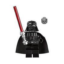 레고 LEGO 스타워즈 미니피규어 - 하얀 눈동자를 가진 다스 베이더(데스 스타 밀레니엄 팔콘 2010 재설계)