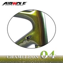 Airwolf-프레임 로드 바이크 BSA 퀵 릴리스 130x9mm 풀 카본 자전거 림 브레이크 프레임, 51CM Glossy, Chameleon-04