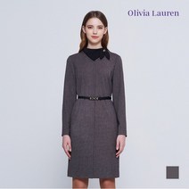 [올리비아로렌_20] [올리비아로렌] 타이장식 포인트 TR 원피스_VOCOAVW9341