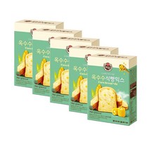 K푸드 우리아이 영양간식 고소하고 부드러운 CJ백설 식빵믹스 760g 홈베이킹, 5개