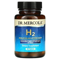 Dr. Mercola (닥터 멀코라) Dr. Mercola H2 분자 수소 30정, 4개