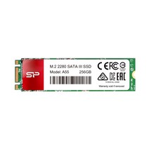 실리콘파워 A55 M.2 2280 SATA III SSD, 256GB