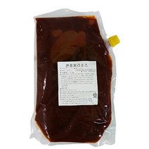 캐드 깐풍칠리소스 2kg 2개 매운소스/양념소스/데리야끼소스/샐러드소스/돈까스소스/치킨소스/조미료/굴소스/시즈닝/케찹, 단일 수량
