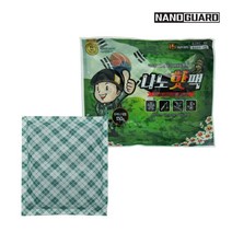 150g 대용량 나노가드 핫팩 18시간 지속 50g 파스형 100g 10시간 지속, 나노가드 파스형 핫팩 50g