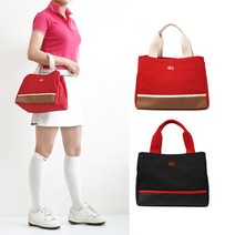 브랜드없음 콜리스 여성 멀티 파우치 여성용 골프 파우치백, 레드, 선택완료