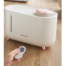 자연 기화식 가열식 가습기 난방텐트 Mofei 안개없는 대용량 물 추가 증발 일정한 습도 디지털 디스플레이 공기 가습 홈 오피스 아기 침실 기장 흰색 원격 제어 업그레이드 버전