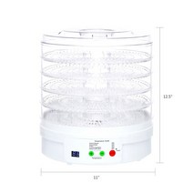 동결건조기 식품 과일 야채 고추 음식 가정용 농산물 생선식품 탈수기 쇠고기 육포 과일 야채 개 취급, 01 White_07 KR_01 110V