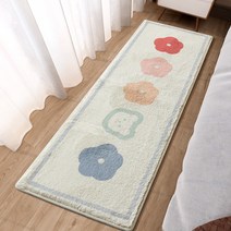 DFMEI 침실 카펫 가정용 베드 사이드 카펫 롱 풀 침대 앞 매트 거실 소파 티 테이블 미끄럼 방지 발 매트