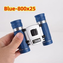 최신 HD 컬러풀 파워 쌍안경 장거리 고배율 줌 망원경 캠핑 장비 야외 스포츠용 비전, 05 Blue-800x25