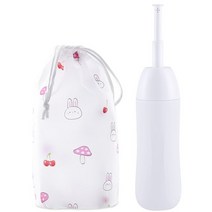 휴대용비데 핸디 여행용 수동비데 수동 400ml, 화이트