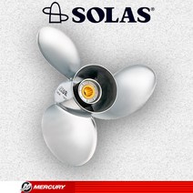 [SOLAS] 머큐리/마리너 스테인레스 프로펠러 135~300마력 플러스타입 / 선외기 엔진 프로펠러(플러스타입), 300마력, 13피치