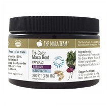 The Maca Team 더마카팀 젤라틴 프리미엄 마카 루트 750mg 200캡슐, 1개, 200정