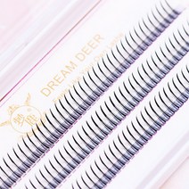 또렷한 속눈썹 가닥 연장 셀프속눈썹 단품, 10mm, 또렷한 v컷 속눈썹