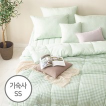 [26color] 먼지없는 기숙사 싱글세트(차렵+패드+베개커버+포장가방)