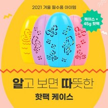 출퇴근 레저 등하교 핫팩 주머니 케이스 휴대용 손난로 커버 미니 5P, 랜덤색5P