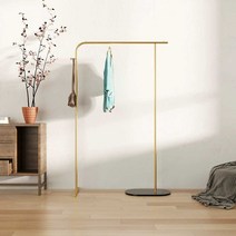 튼튼한 철제 스탠드 옷걸이 행거 거실 옷방 침실 옷장 고급 코트랙 좁은방 홀더 가구 모던 공간 행거, 더블스톤 블랙 실버 120x160 블랙 스톤