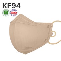 네퓨어 KF94 새부리형 아토 데일리 마스크 60매 국산 황사 미세먼지 끈조절 마스크, 네퓨어 KF94 아토 연한황색 60매