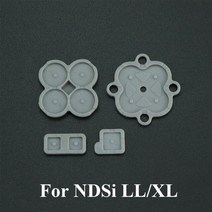 Yuxi 실리콘 전도성 고무 접착 버튼 패드 키패드 gba sp gbc gbp gb for 3ds ll xl for ndsl ndsi for xbox one360, ndsi ll xl 용