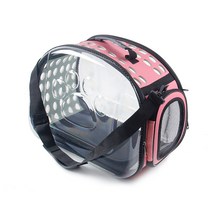 아이디어하우스 휴대용 펫 케이지, 핑크