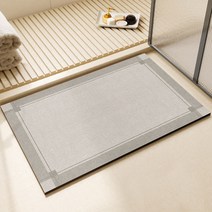 라이징모 빨아쓰는 규조토 논슬립 물흡수 욕실 주방 발매트, 안카디스