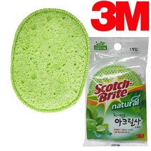 5709 천연 천연펄프 아크릴사 수세미 1개