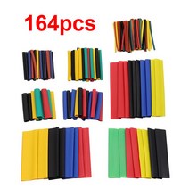 JINRUI-컬러 열 수축 튜브 세트 164 개/560 개 가정용 조합 와이어 절연 도매, 01 164 pcs
