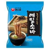 농심 메밀소바, 127g, 3개