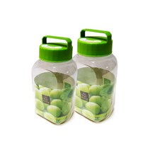 이중 밀폐 매실청 과실 담금주 보관통 병 담금술병 야관문주 술보관용기 과일담금술병 과일담금주병 술병, 락앤락 과실주병4.2L