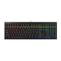 체리 MX BOARD 2.0S RGB 게이밍 기계식 키보드 블랙 (적축), 1개, 선택하세요
