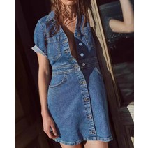 17Y6054 ZARA 여름신상 여자 데님 반팔원피스 캐주얼 청원피스 1879038