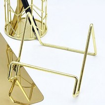 골드메탈 거치대 S 태블릿 메뉴판 서류 판떼기 받침대 카달로그 휴대폰 인테리어 클립보드 다용도 거치대