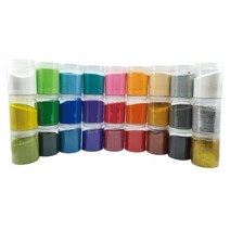 [꼬메빔보] #입자가고운 색모래 250g (27색), 24.남색